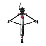 Cartoni Focus 8 Red Lock Mid Level Tripod Kit