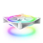 NZXT F120 RGB Duo 120mm PWM Single Fan White