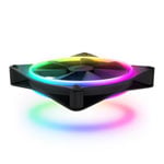 NZXT F140 RGB Duo 140mm PWM Single Fan Black