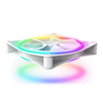 NZXT F140 RGB Duo 140mm PWM Single Fan White