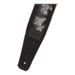 Fender x Wrangler Ripped Denim Strap, Black