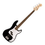 Squier Sonic Precision Bass, Laurel Fingerboard, White Pickguard, Black