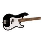 Squier Sonic Precision Bass, Laurel Fingerboard, White Pickguard, Black