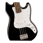 Squier Sonic Bronco Bass, Laurel Fingerboard, White Pickguard, Black