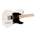 Squier Sonic Esquire H, Maple Fingerboard, Black Pickguard, Arctic White