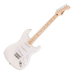 Squier Sonic Stratocaster HT, Maple Fingerboard, White Pickguard, Arctic White