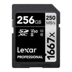 Lexar Professional 1667x SDXC Silver Series 256GB