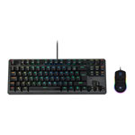 Tecware Phantom RGB 88-Key Mechanical Keyboard, Exo Mouse, Wrist and Mouse Pad eSports Bundle