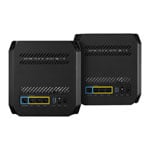 ASUS ROG Rapture Tri-Band GT6 AiMesh Ready Black Gaming Router - 2 Pack