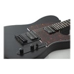 Fairclough - T-Style HH Guitar - Tortoise Shell Pick Guard - Satin Black