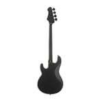 Fairclough OBP Satin Black, Black Pick Guard 4 String Bass Guitar