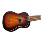 Fender Venice Soprano Uke, Walnut Fingerboard, 2-Colour Sunburst