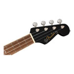 Fender Avalon Tenor Ukulele, Walnut Fingerboard, Black