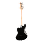 Squier - Paranormal Rascal Bass HH, Laurel Fingerboard, White Pearloid Pickguard, Metallic Black