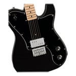 Squier - Paranormal Esquire® Deluxe, Maple Fingerboard, Black Pickguard, Metallic Black