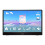 MSI Pro MP161 FHD IPS Portable Monitor USB-C/HDMI Speakers