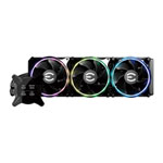 EVGA CLCx 360mm All-In-One RGB CPU Liquid Cooler with 2.1" LCD Screen