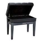 Roland RPB-500BK Piano Bench with Storage Compartment