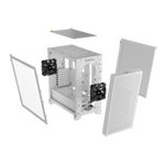 Corsair 3000D Airflow White Tempered Glass Mid-Tower ATX Case