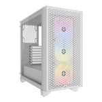 CORSAIR 3000D Airflow RGB White Tempered Glass Mid-Tower ATX Case