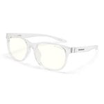 GUNNAR Optiks Rush Teen Blue Light Filter Gaming Glasses, Crystal, Clear Tint