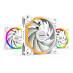 be quiet! Light Wings White 120mm ARGB PWM High Speed Triple Fan Pack