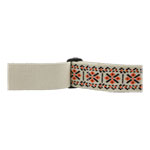 Fender Pasadena Woven Strap, Lattice Orange, 2"