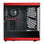 HYTE Y40 Red Panoramic Glass Mid-Tower ATX Case