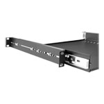 Adam Hall 19" Parts 87556 19" Rack Tray 1U with Pull-Out Rails