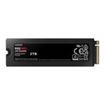 Samsung 990 PRO 2TB M.2 PCIe 4.0 NVMe SSD/Solid State Drive with Heatsink