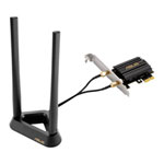ASUS Tri-Band PCE-AXE59BT WiFi 6E/BT5.2 AX5400 MU-MIMO Wireless PCIe Add-In Card