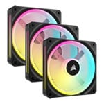 Corsair QX120 RGBファン 3個セット Corsair iCUE LINK QX120 RGB Triple 120mm PWM Fan Starter Kit