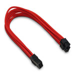 Xclio Red 4+4 Pin Braided EPS Cable