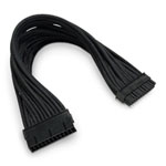 Xclio Black 24 Pin Braided ATX Cable