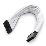 Xclio White 24 Pin Braided ATX Cable