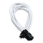 Xclio White 4+4 Pin Braided EPS Cable