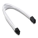 Xclio White 8 Pin Braided EPS Cable