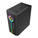 CiT Quake Micro-ATX Black PC Gaming Case