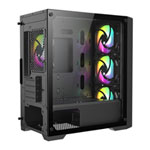 CiT Vento Micro-ATX Black PC Gaming Case