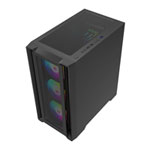 CiT Vento Micro-ATX Black PC Gaming Case