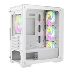 CiT Vento Micro-ATX White PC Gaming Case