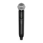 Shure - GLXD2+/SM58-Z4 - Digital Wireless Dual Band Handheld Transmitter with SM58 Vocal Microphone