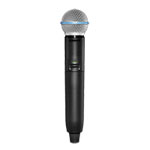 Shure -GLXD24R+UK/B58-Z4- Digital Wireless Rack System with BETA®58A
