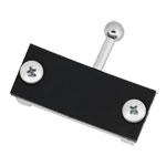 DW Three Position Butt Plate Chrome DWSM2158