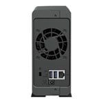 Synology DiskStation DS124 1 Bay Desktop NAS Enclosure