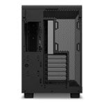 NZXT H6 Flow Black Compact Dual-Chamber Tempered Glass PC Case