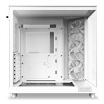 NZXT H6 Flow White Compact Dual-Chamber Tempered Glass PC Case