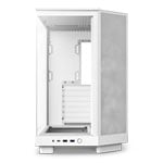 NZXT H6 Flow RGB White Compact Dual-Chamber Tempered Glass PC Case