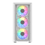 CiT Luna White Tempered Glass MicroATX Case
