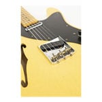 Fender Limited Edition Nocaster Thinline Relic, 1-Piece Quartersawn Maple Neck, Aged Nocaster Blonde